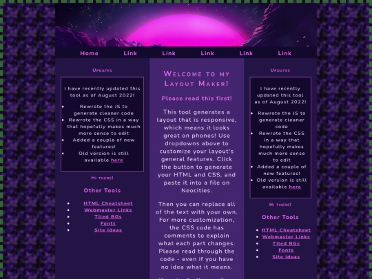 subpage screenshot