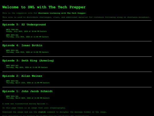 index screenshot