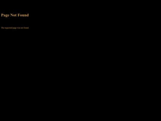 not_found screenshot