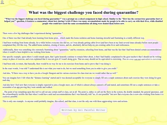 Whatwasthebiggestchallengeyoufacedduringquarantine screenshot