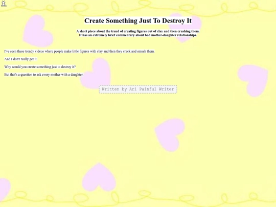 createsomethingjusttodestroyit screenshot