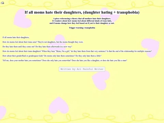 ifallmomshatetheirdaughters screenshot
