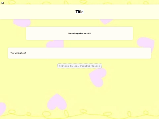 samplepage screenshot