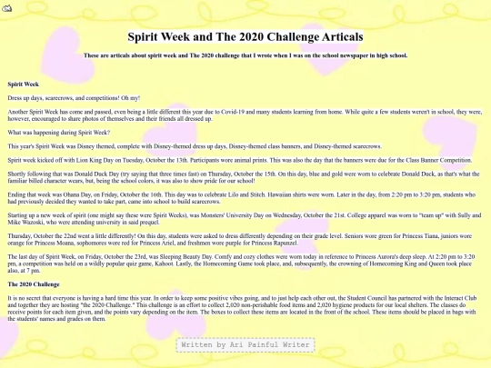 spiritweek screenshot