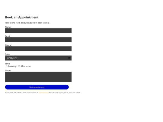contact screenshot