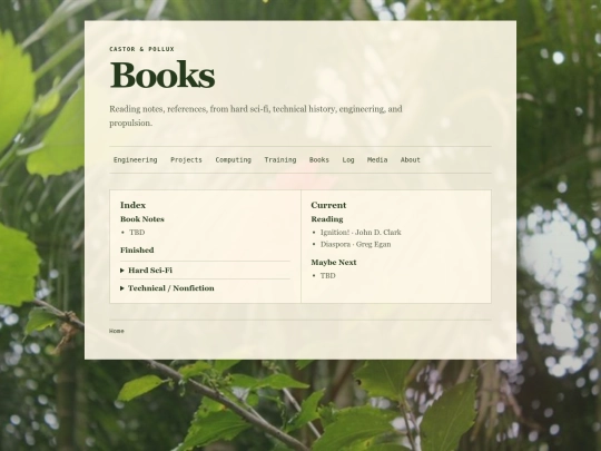 books screenshot