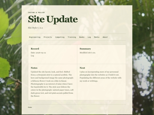 entries/2026-05-12-site-updates screenshot