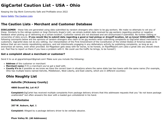 cautionlists/ohio screenshot