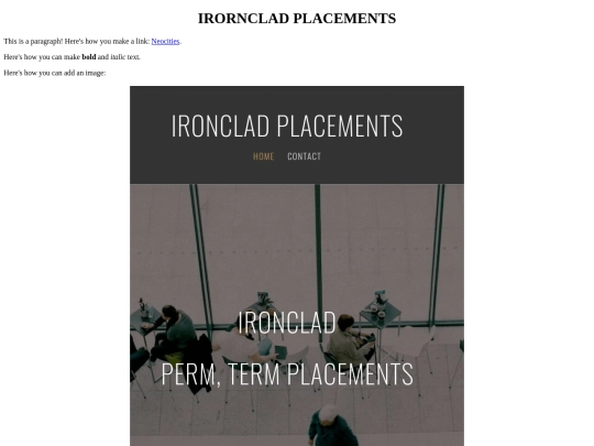 index screenshot