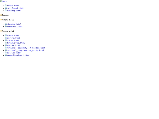 sitemap screenshot
