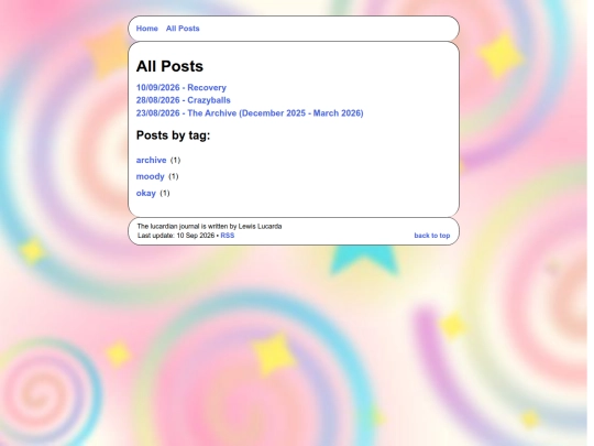 log/info/all_posts screenshot