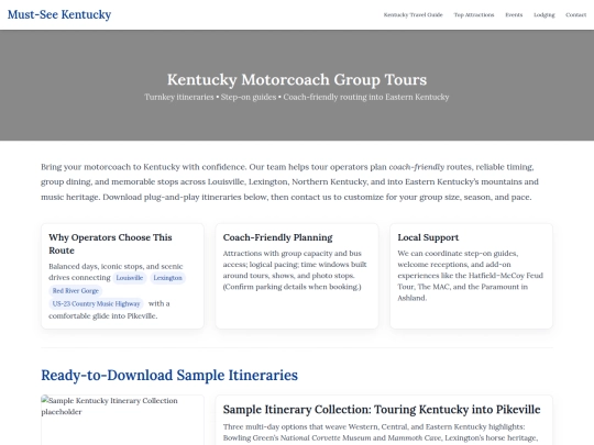 motorcoach-group-tours screenshot