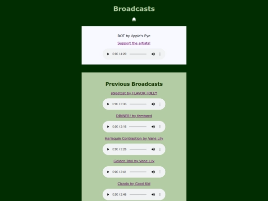 broadcasts screenshot