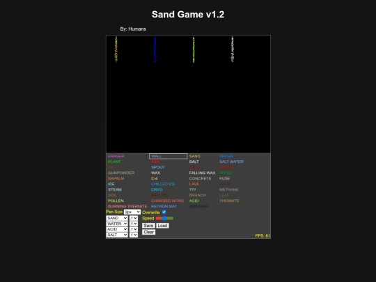 sandgame screenshot