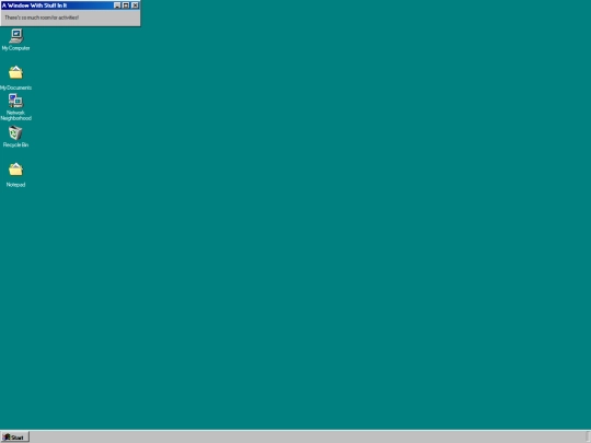 welcome screenshot