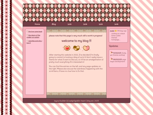 blog screenshot