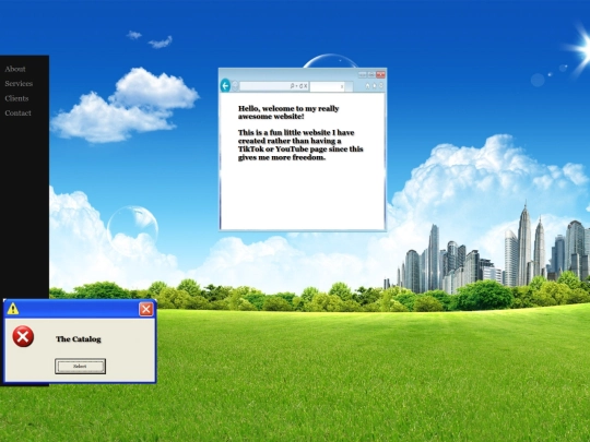 test screenshot