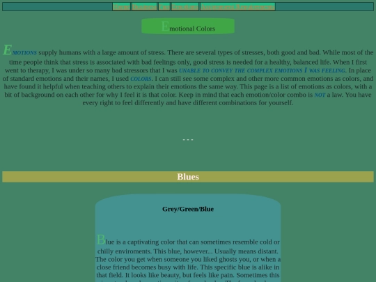 Emotions screenshot