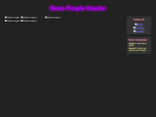 Page 1 Example screenshot