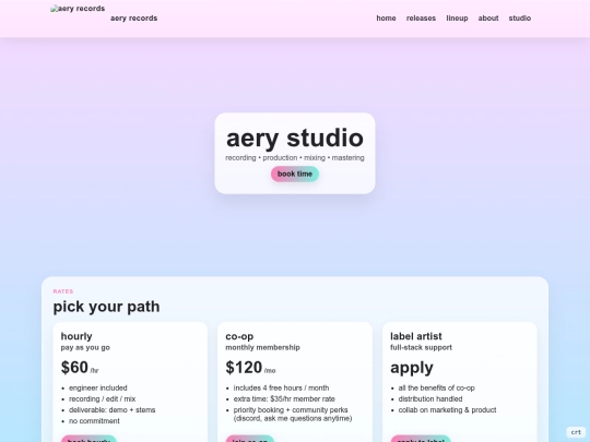 studio screenshot