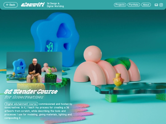 3d-course screenshot