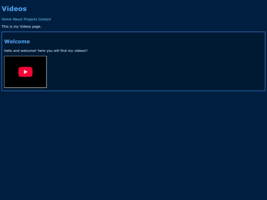Videos.html/videos screenshot