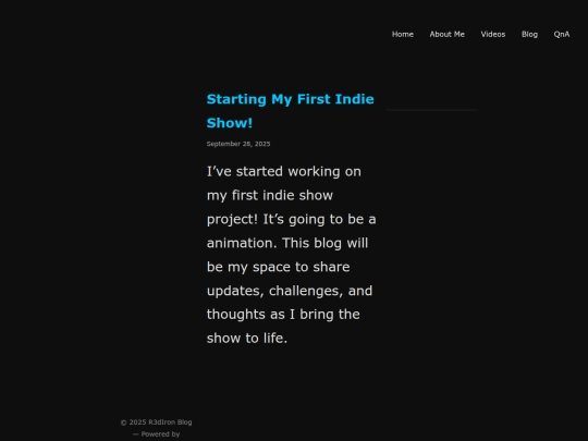 blog screenshot