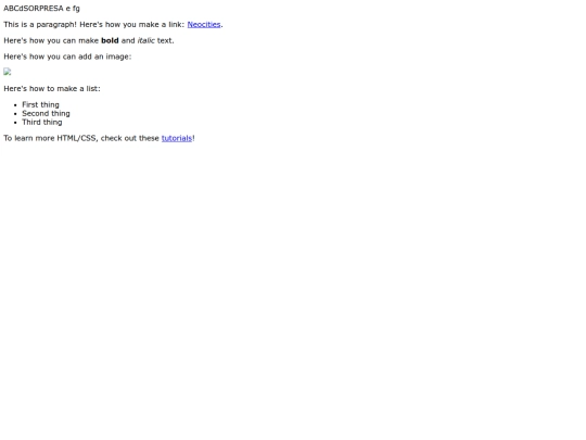 index screenshot