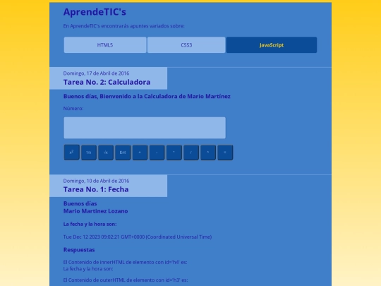 pag/javascript screenshot