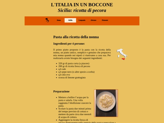 pastaricotta screenshot