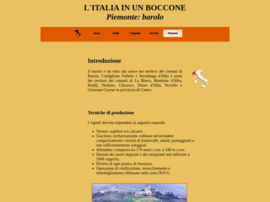 piemonte screenshot