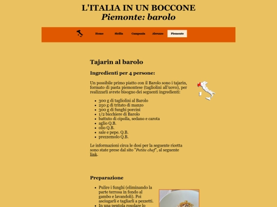 tajarin screenshot