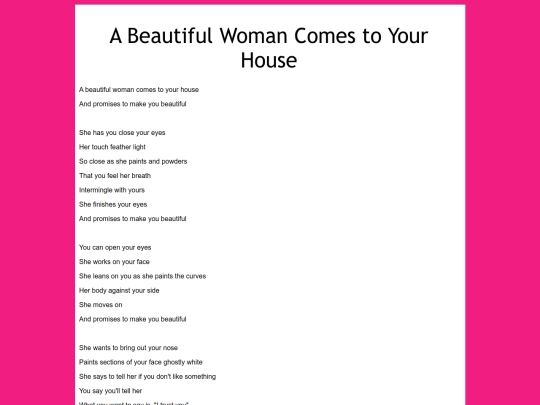 ABeautifulWomanComestoYourHouse screenshot