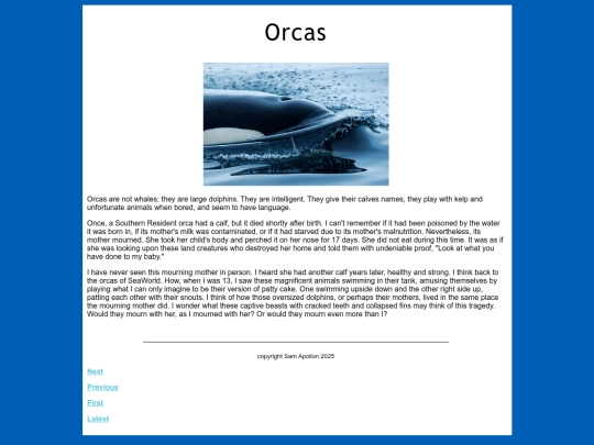 Orcas screenshot