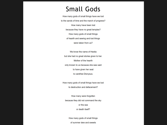SmallGods screenshot