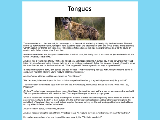 Tongues screenshot