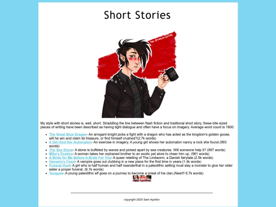 shortstories screenshot