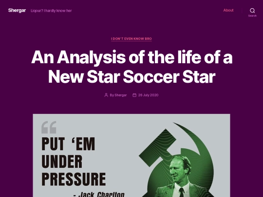 Shergar/wordpress/2020/07/26/an-analysis-of-the-life-of-a-new-star-soccer-star screenshot