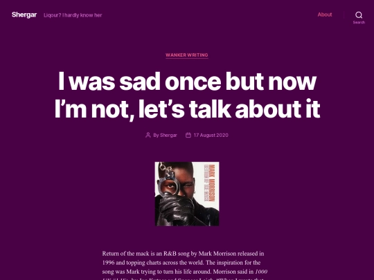Shergar/wordpress/2020/08/17/i-was-sad-once-but-now-im-not-lets-talk-about-it screenshot
