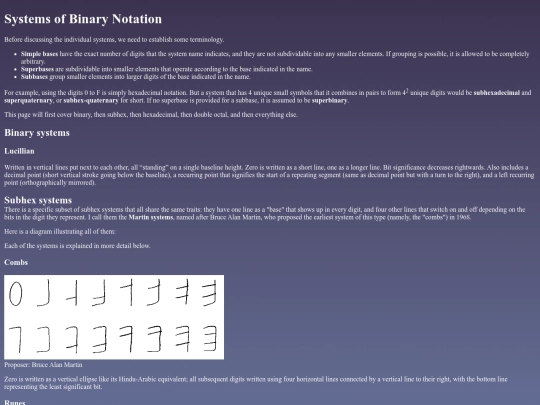 binarynotation screenshot