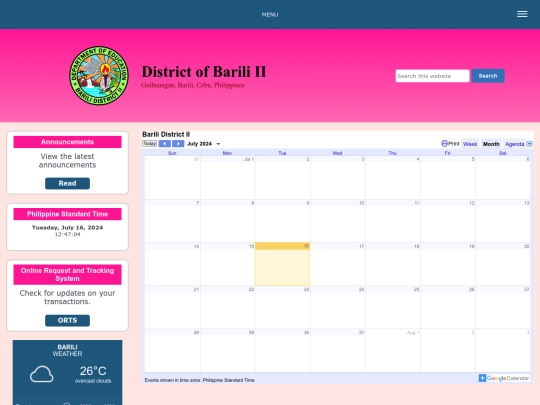 calendar screenshot