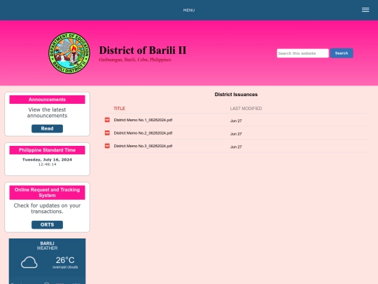 memo screenshot