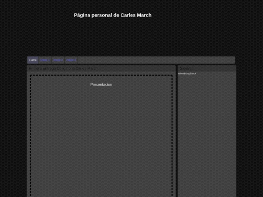 ModuloDos/EntregaObligatoria/Index screenshot