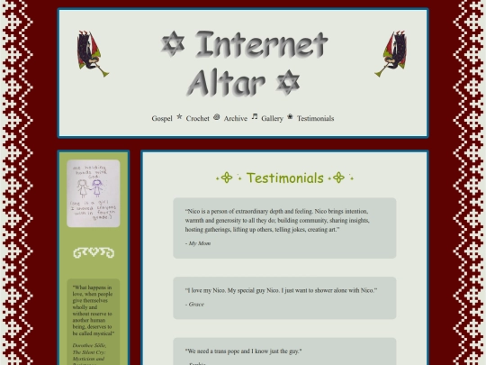 testimonials screenshot