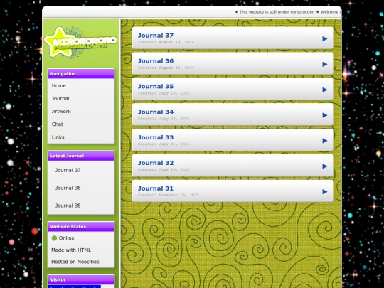 Journal screenshot