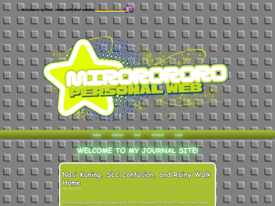 blogs/journal-19-NasiKuning-SLCConfusion-and-RainyWalkHome screenshot