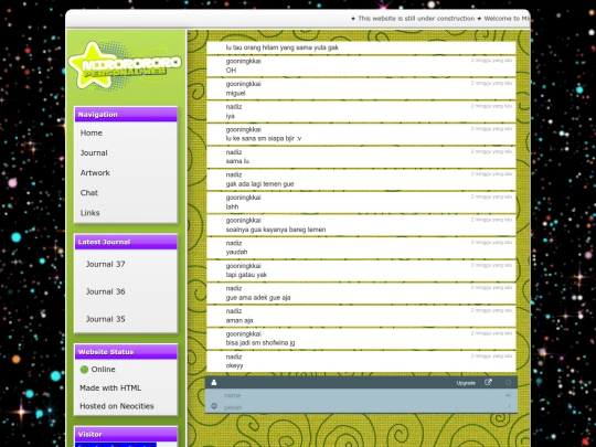 chat screenshot