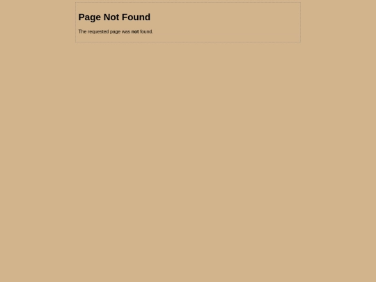 not_found screenshot