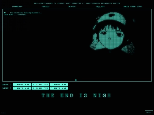 mobster/asscii screenshot