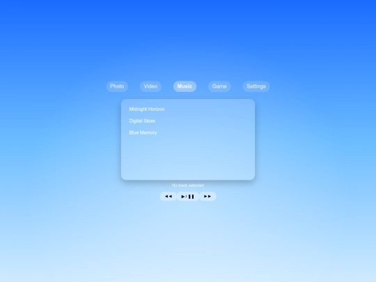 music player/playa4 screenshot